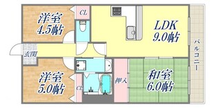 ファミリーポートヨツヤの物件間取画像